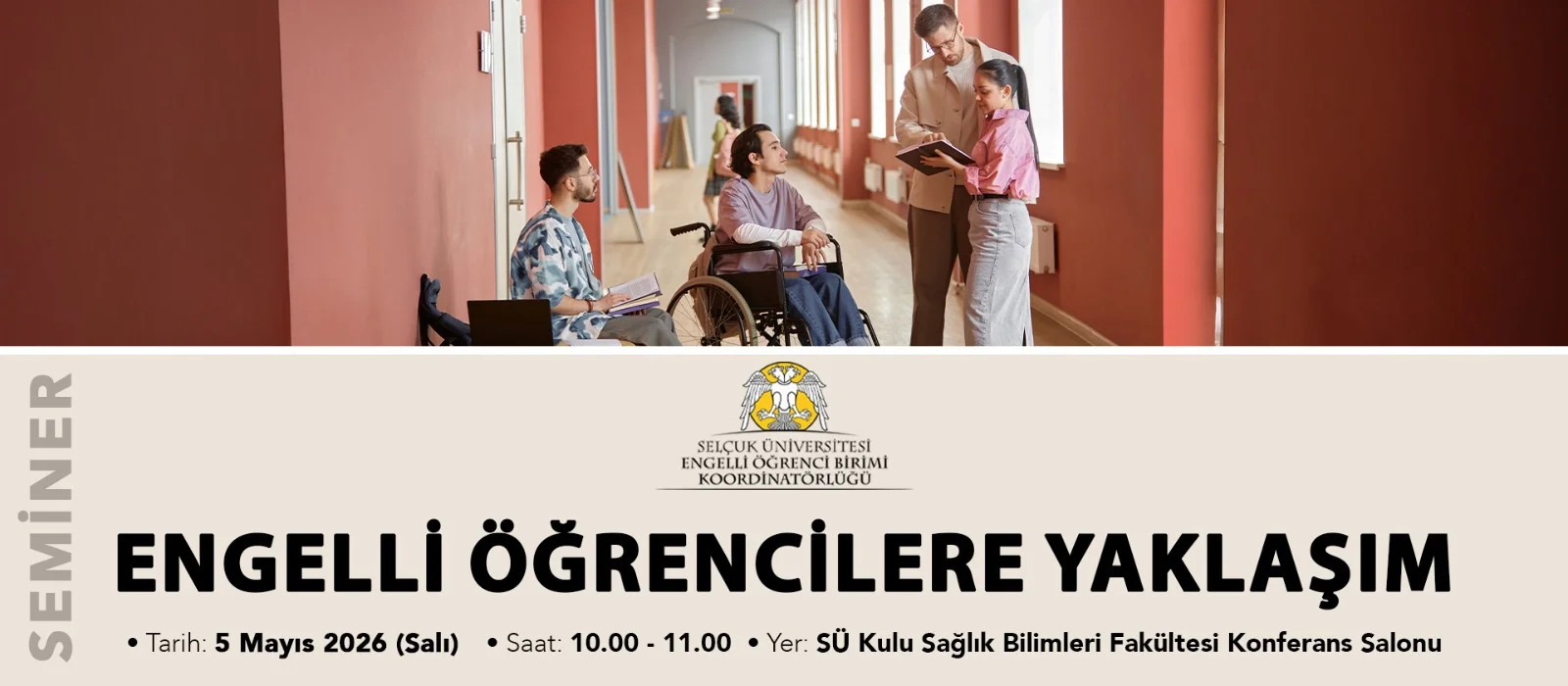 Kulu Sağlık Bilimleri Fakültesinde Engelsiz Yaşam ve Farkındalık Toplantısı